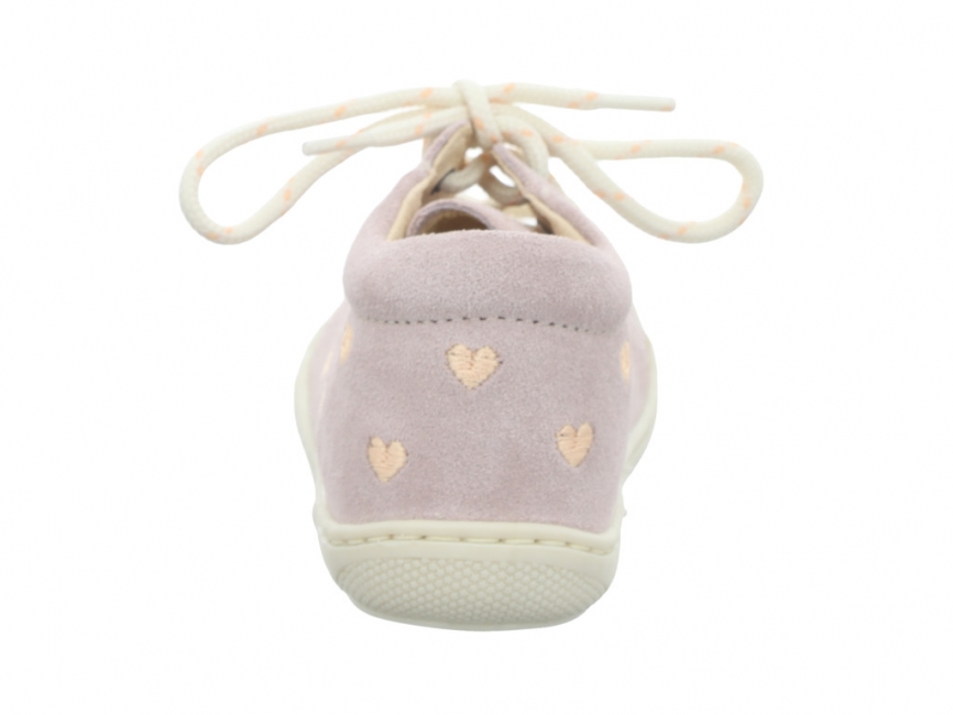 Naturino COCOON Suede Hearts Cipria 0012019568-04