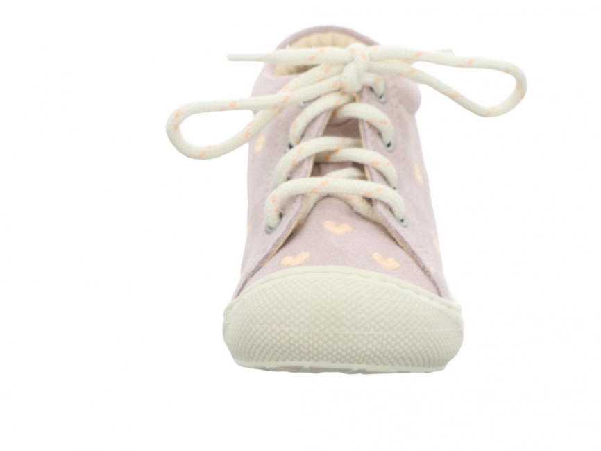 Naturino COCOON Suede Hearts Cipria 0012019568-04