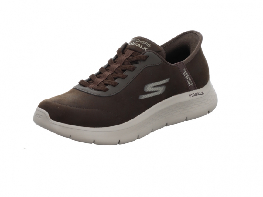 Skechers Go Walk Flex Slip In 216326 BRN