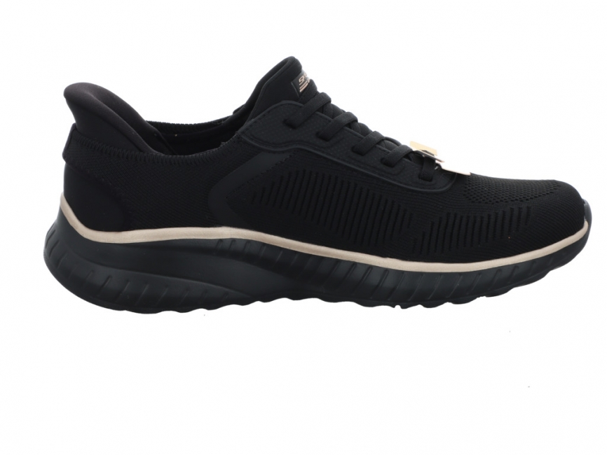 Preview: Skechers Bobs Squad Chaos Slip In 117497 BKRG