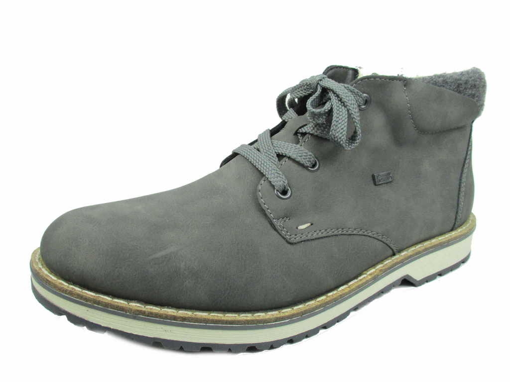 Rieker 39211 45 | Stephan Schuhe online Rieker Schnür Stiefeletten Herrenschuhe 39211 45 45 Grau