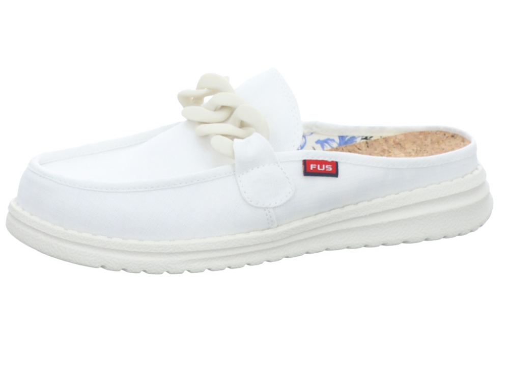 Fusion Ella washed canvas white Ella washed canvas white