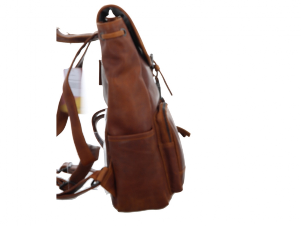 Like it a lot Nynke Classic Backpack Cognac 17.102.731 Cognac